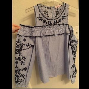 Parker Cold Shoulder Top